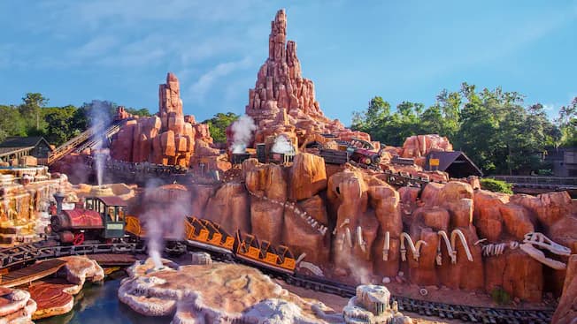 Big Thunder Mountain Railroad - Photo officielle Walt Disney World
