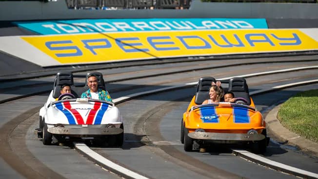 Tomorrowland Speedway - Photo officielle Walt Disney World