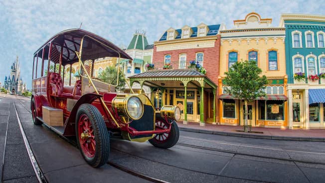 Main Street Vehicles - Photo officielle Walt Disney World